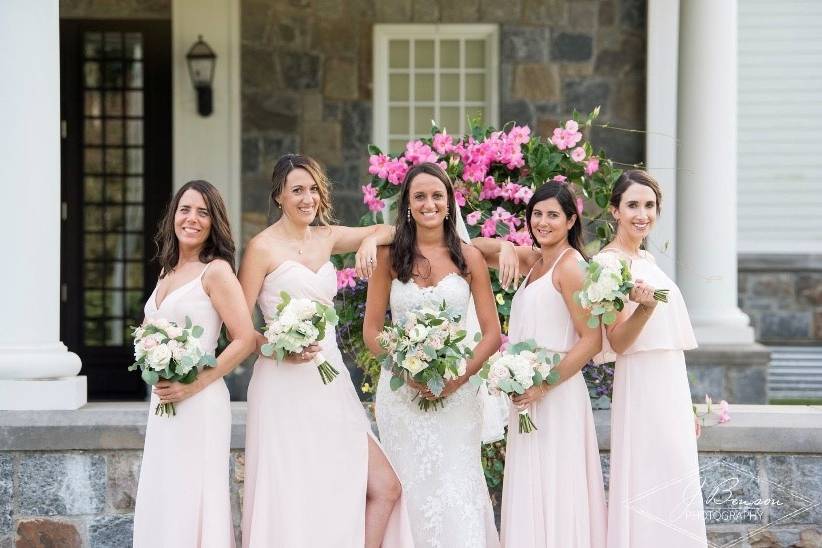 Bride and Maids