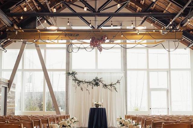 A beautiful ceremony setting