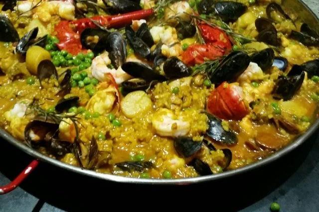 Freshly Cooked Paella