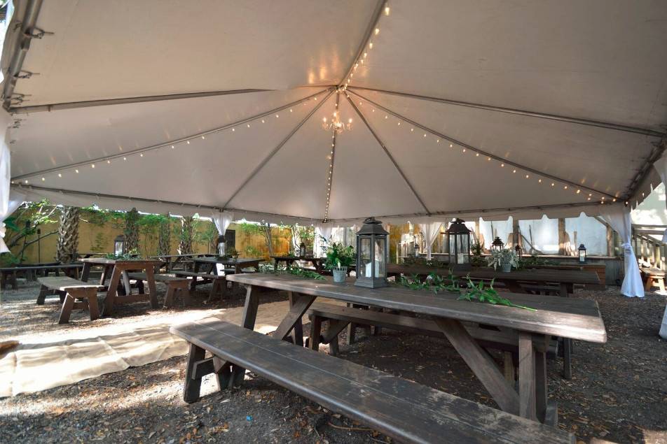 Tent Rental with Stage