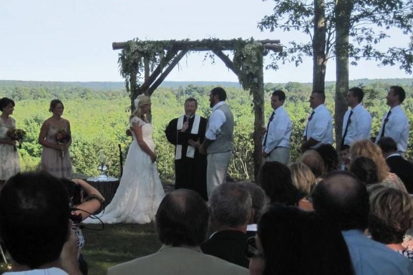 The forest wedding