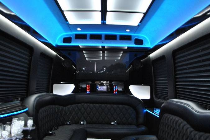 Sprinter Limo Interior