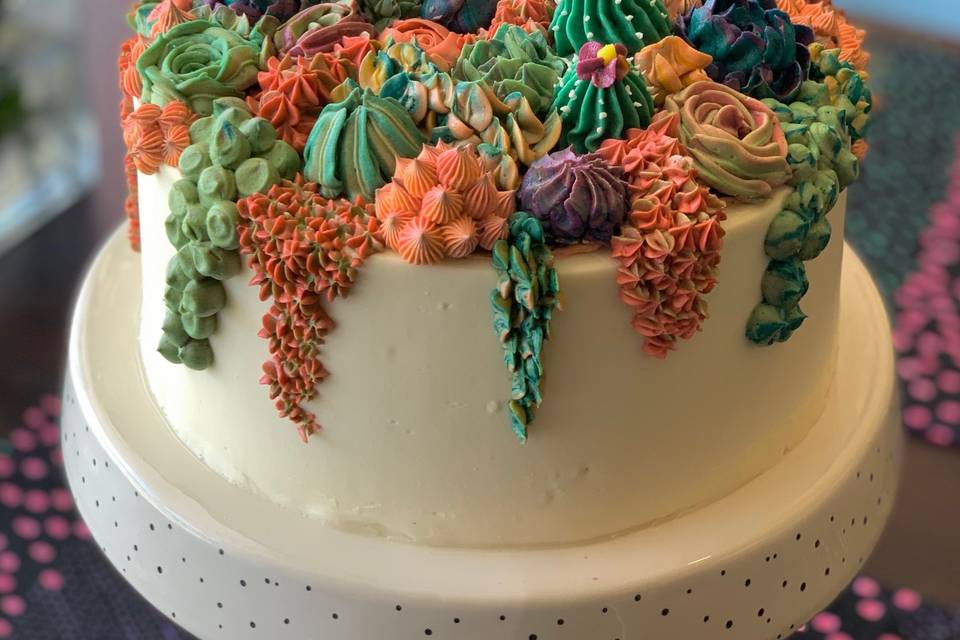 Succulent cake