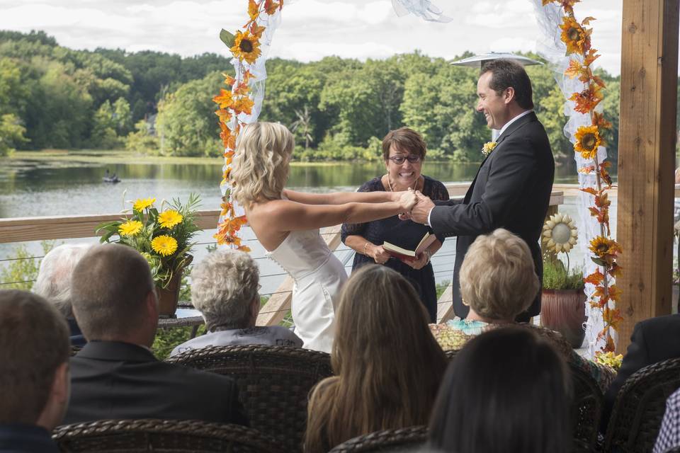 Outdoor ceremony