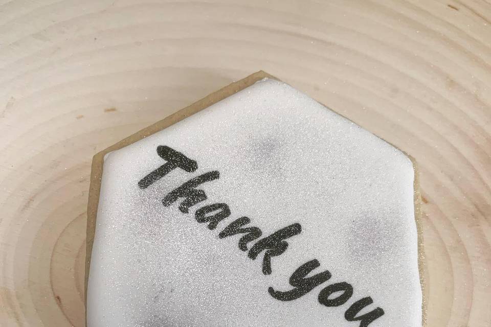 Thank-you cookies