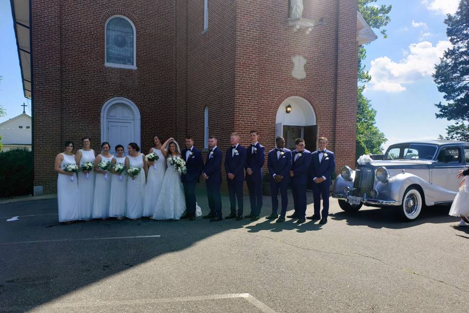 Wedding at Church in VA