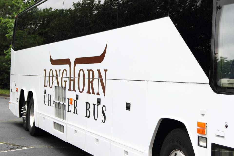 Longhorn Charter Bus Houston