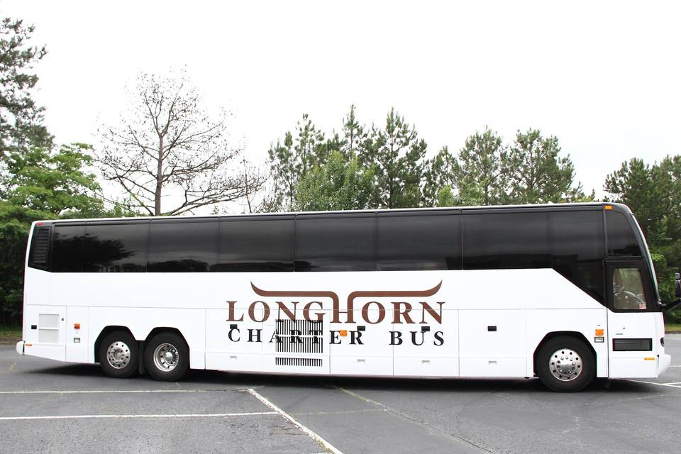 Longhorn Charter Bus Houston