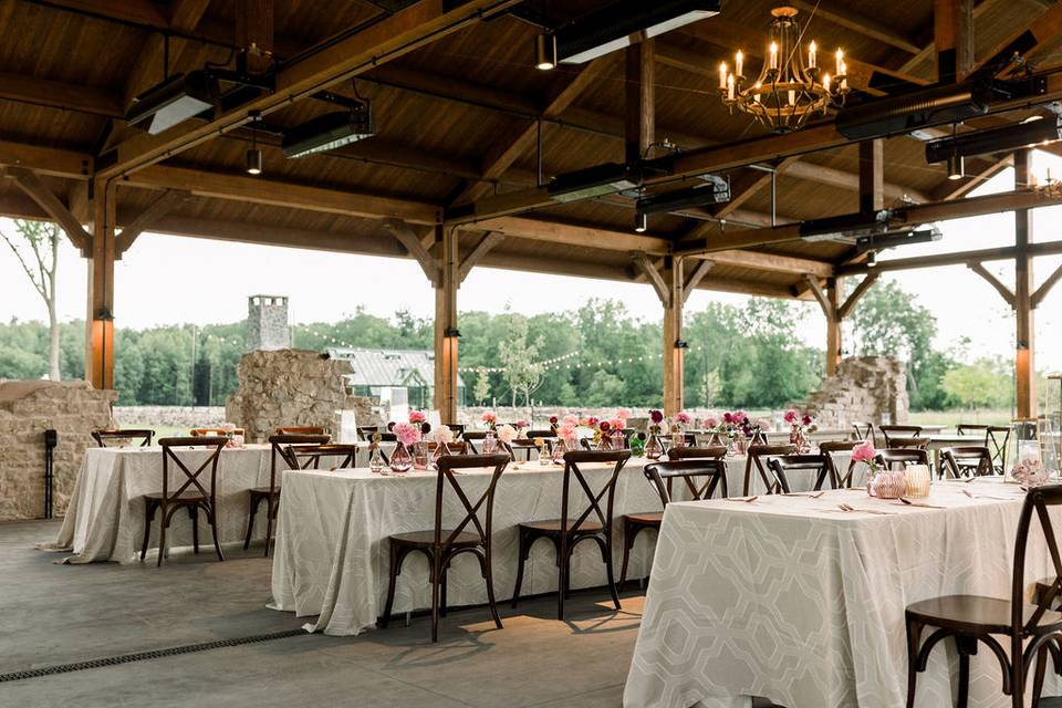 Inside the Barn Pavilion