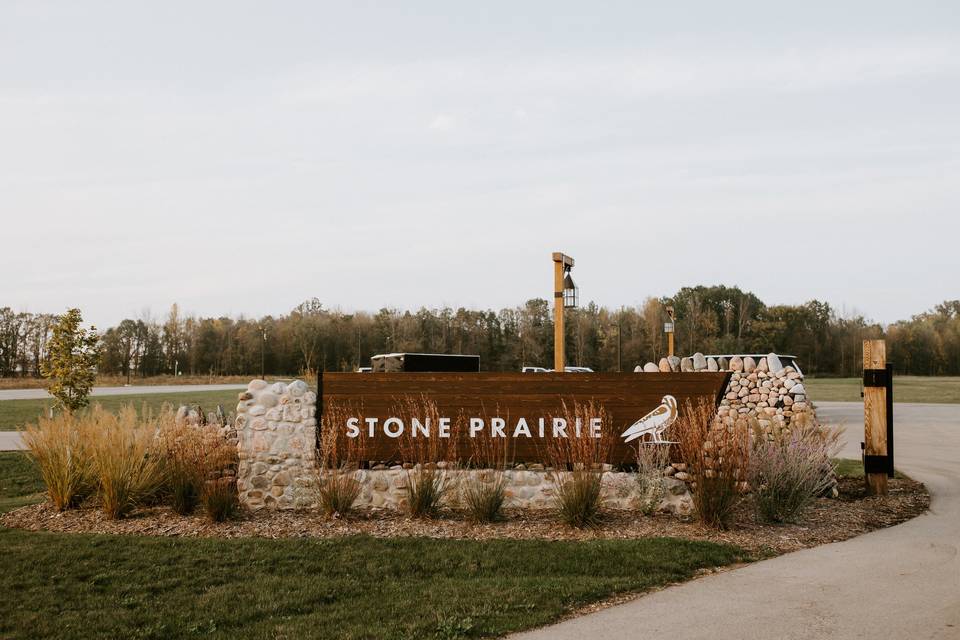 Stone Prairie Entrance