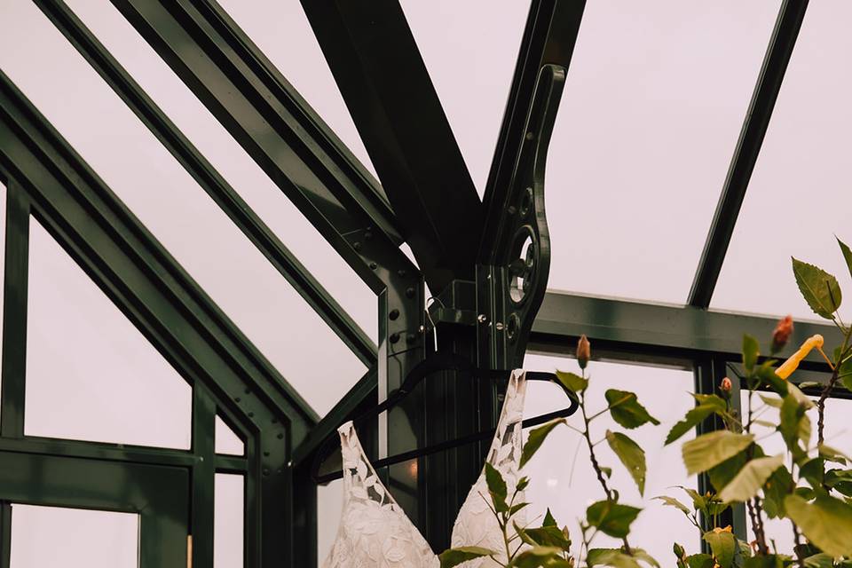 Dress in the Greenhouse