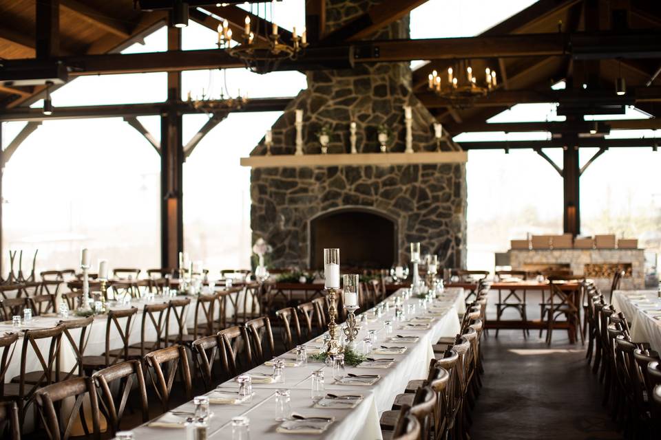 Dinner in the Barn Pavilion