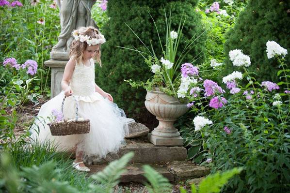 Junior wedding attendant