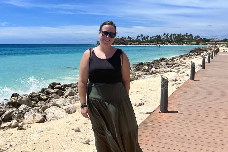 Personal travel to Aruba