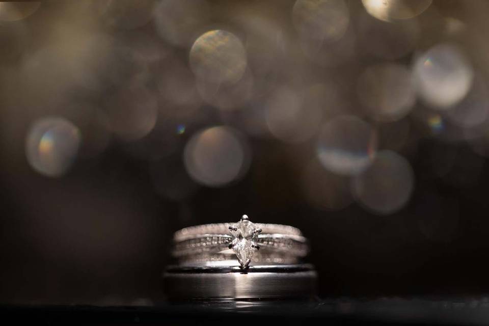 Diamond wedding rings