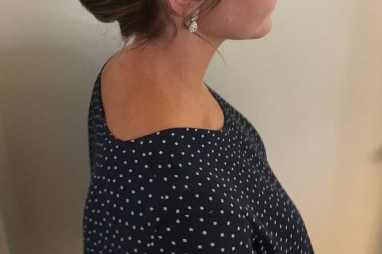 Classic updo