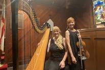 St. Simons duo with harp