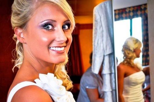 Blushing Bride Hair and Makeup