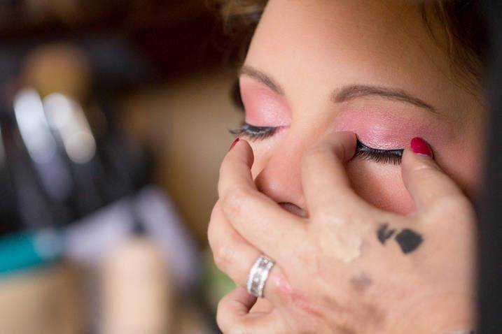 Blushing Bride Hair and Makeup