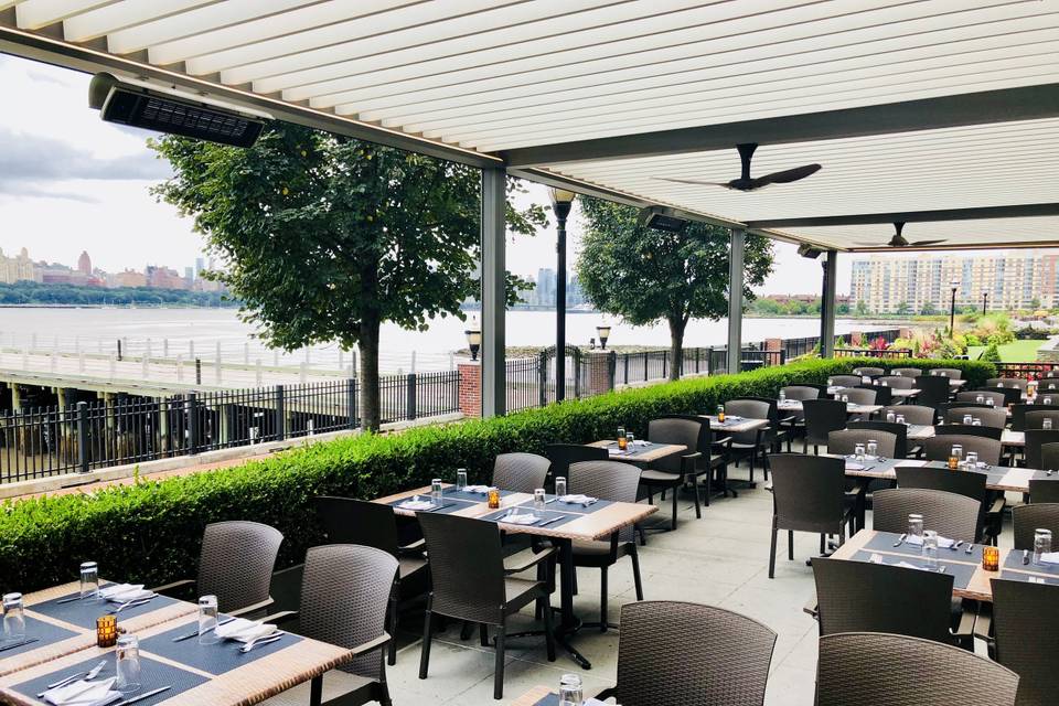 Outdoor cafe