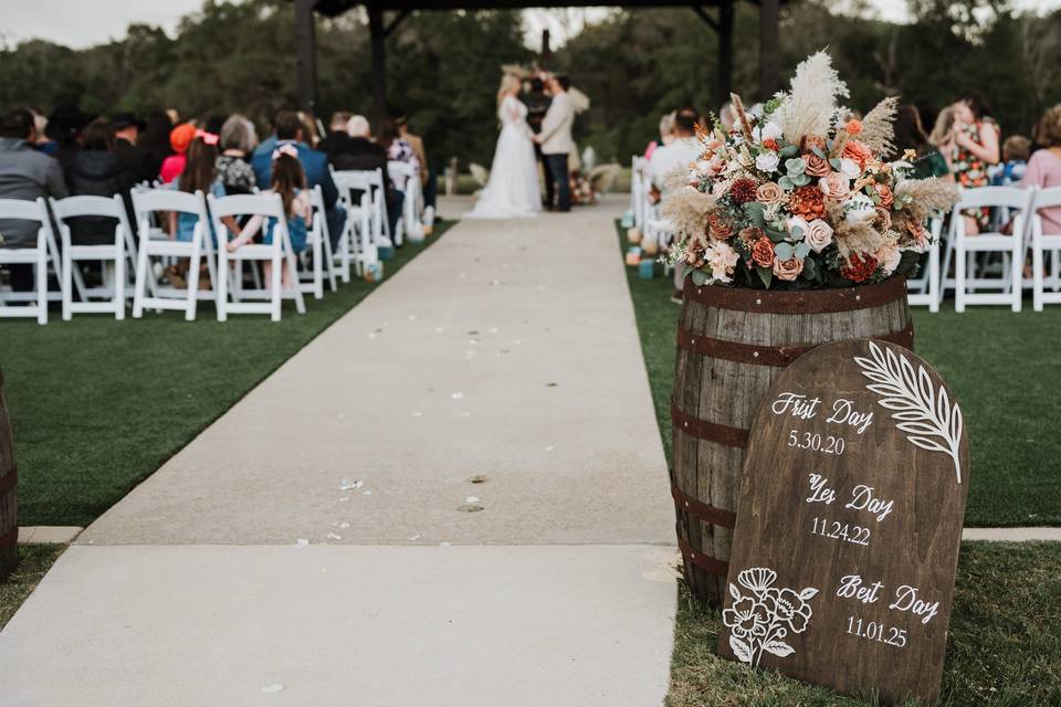 Cement Walkway