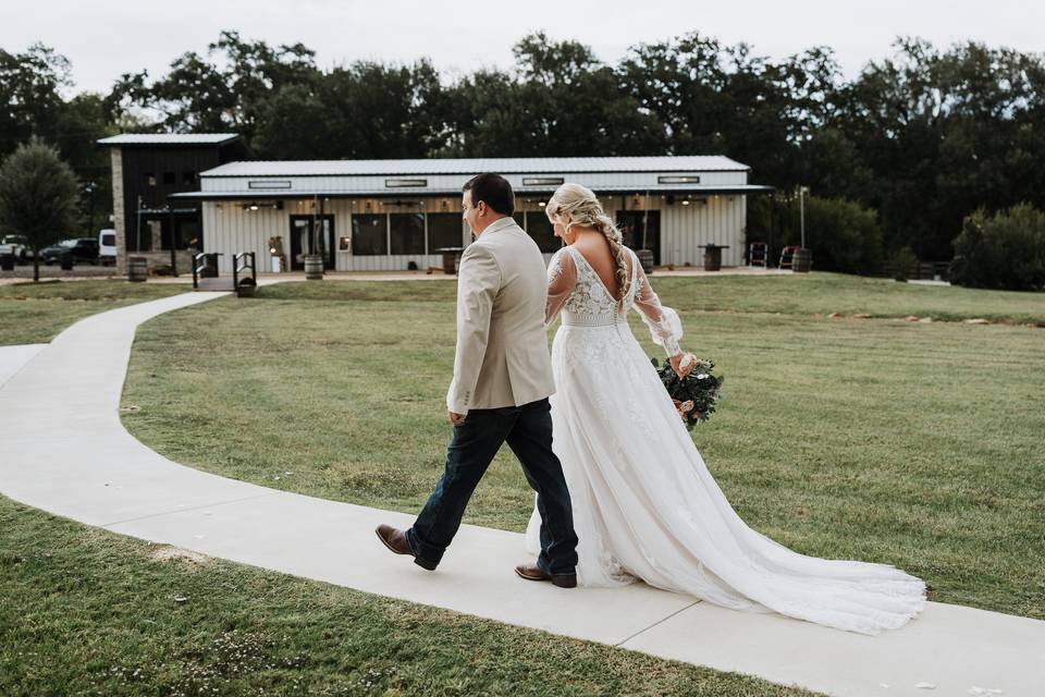 Cement Walkway