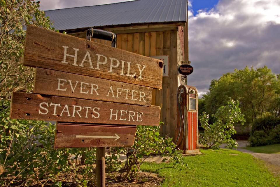 Burlap & Lace Barn