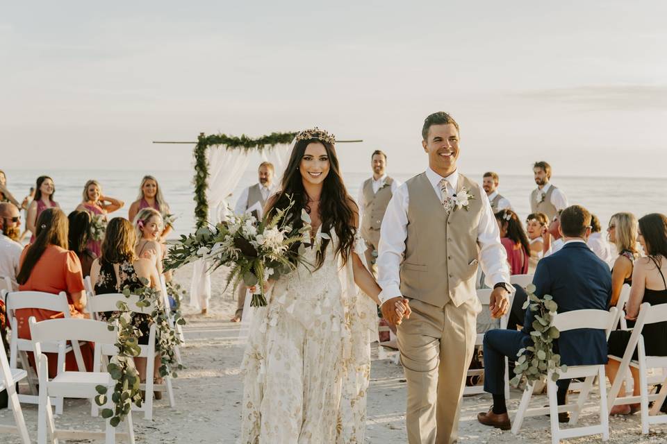 Sanibel Island. Emilie & Ron