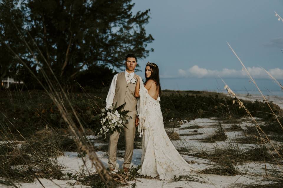 Sanibel Island. Emilie & Ron