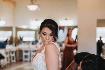 Bride Getting Ready