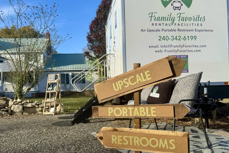 Portable restroom