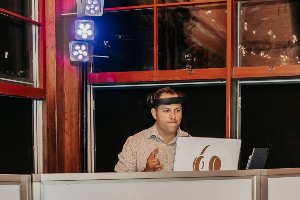 Shane Mercier wedding DJ magic