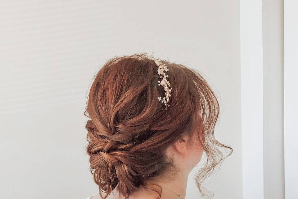 Whimsical updo