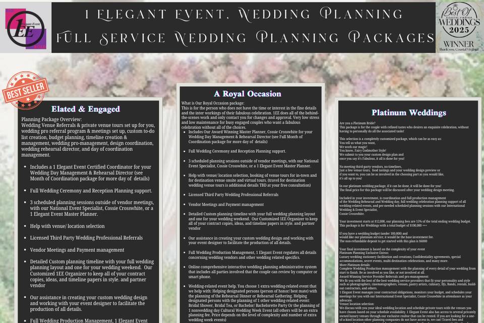 Wedding Planning Packages
