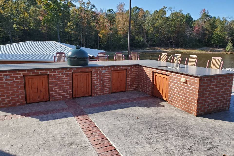 Outdoor kitchen