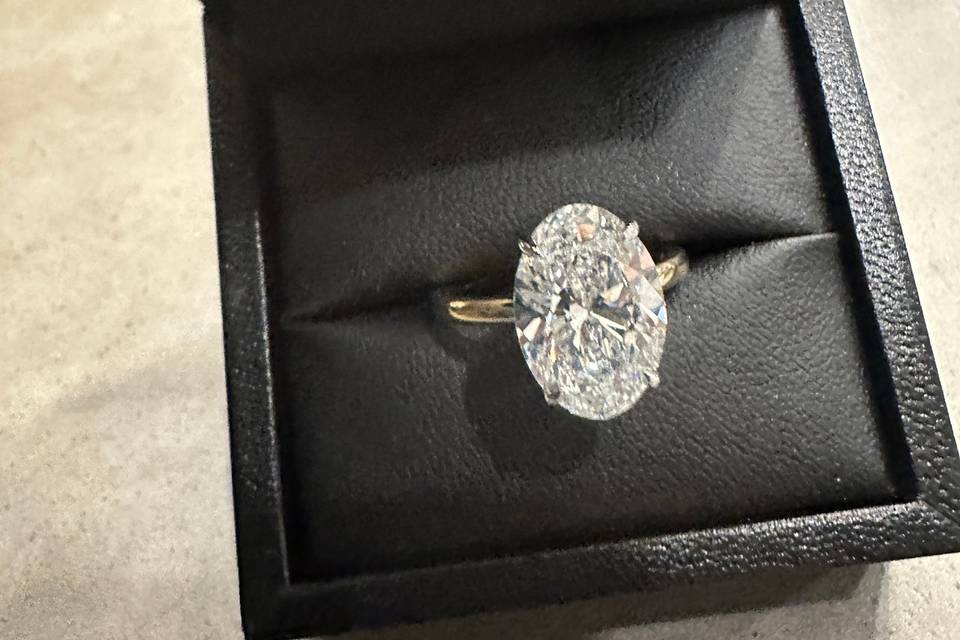 Custom Oval Ring