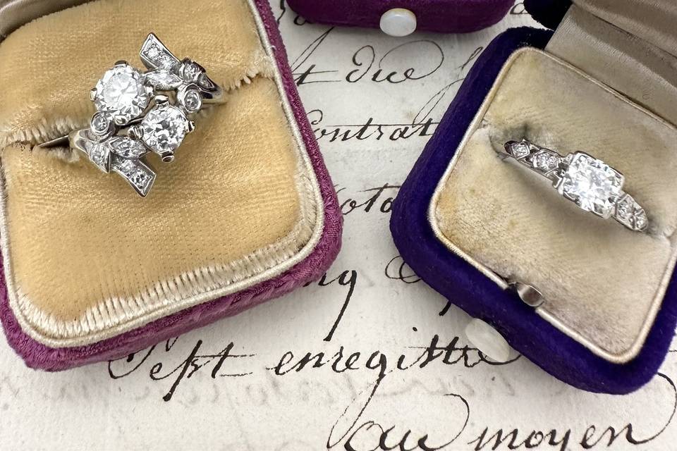 Vintage Engagement Rings