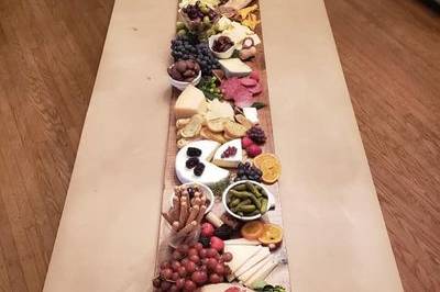 Grazing table for events