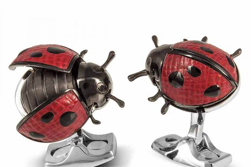 Moving Ladybug Cufflinks