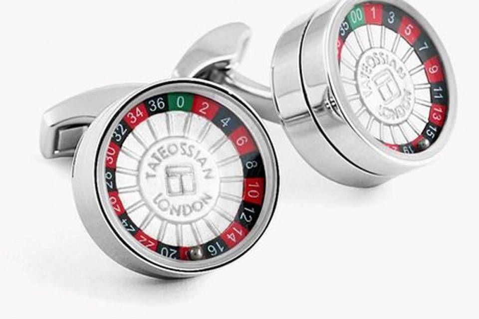 Spinning Roulette Cufflinks