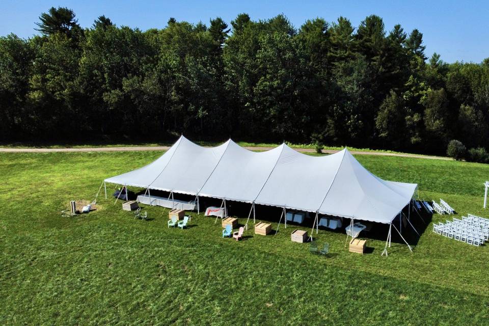 Tent for 200