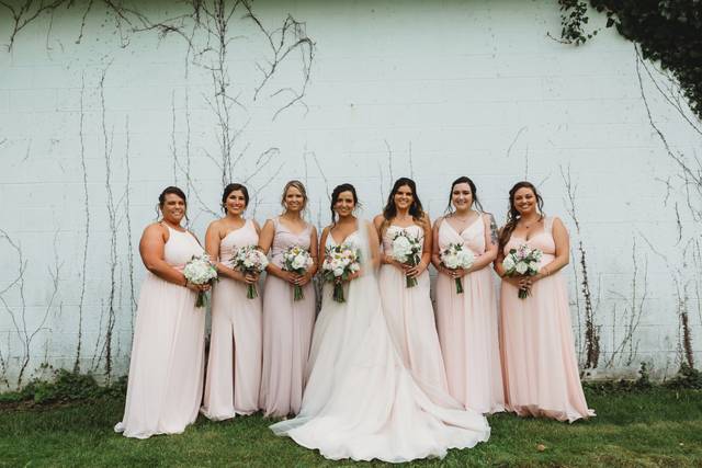 A Bride and her girls