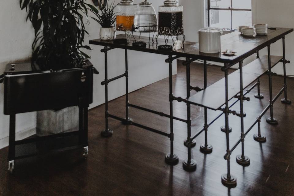 Bar Area in Upstairs of Venue