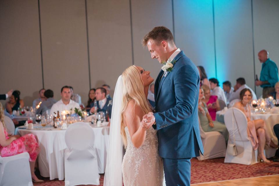 Bride & Groom Dancing