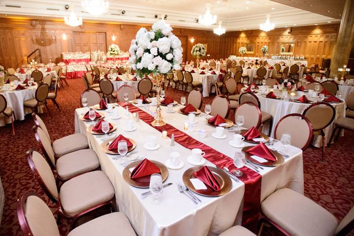 Ballroom and Head table