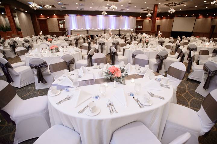 Ballroom and Head table