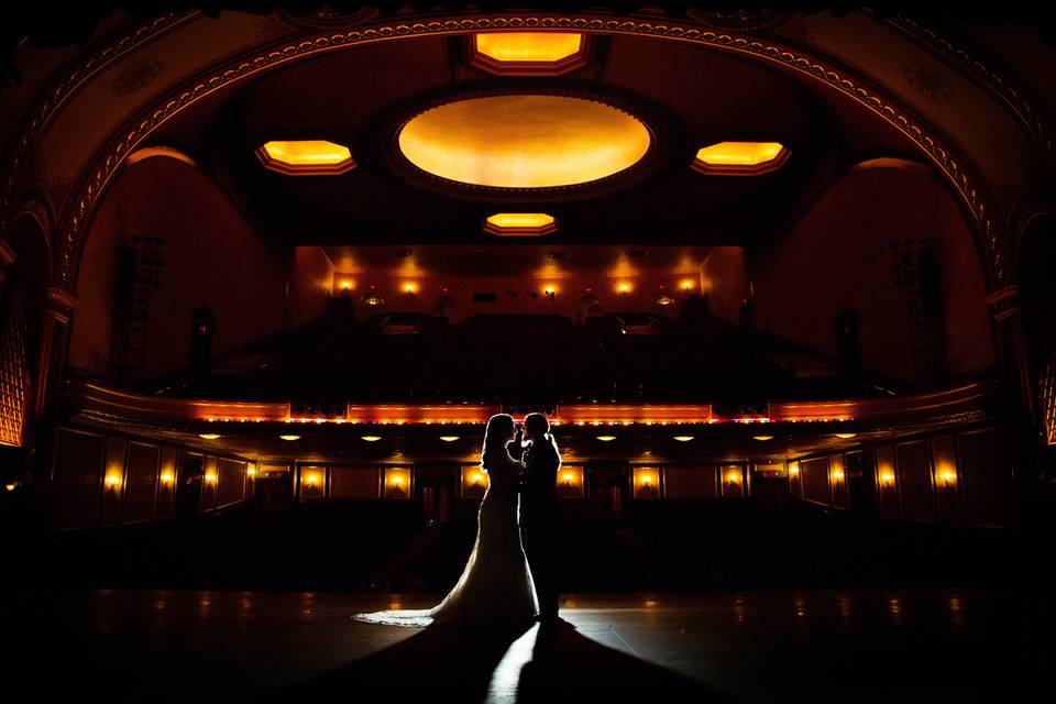 Temple Theater Stage