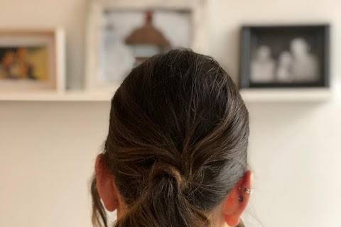 Glamorous ponytail