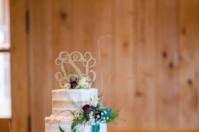 4 layer wedding cake