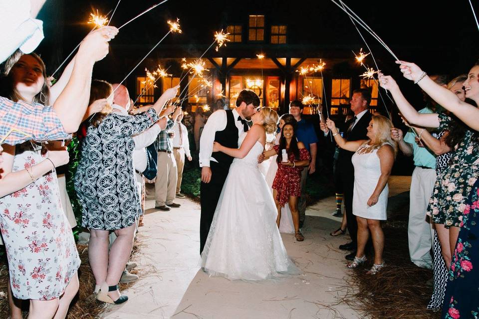 Bride & Groom Departure